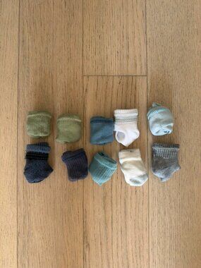Cloud Island Baby Socks